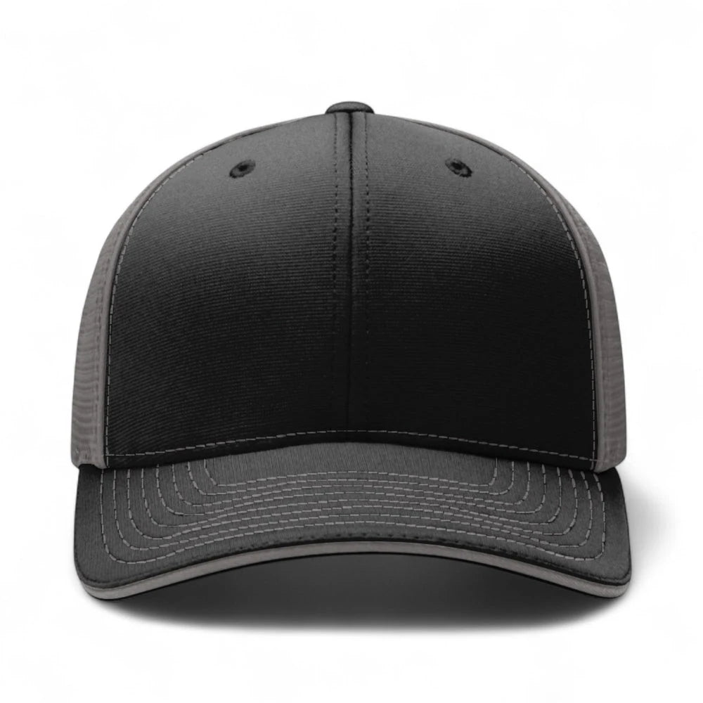 Richardson 172 in Black/Charcoal. Choose a color in the designer.